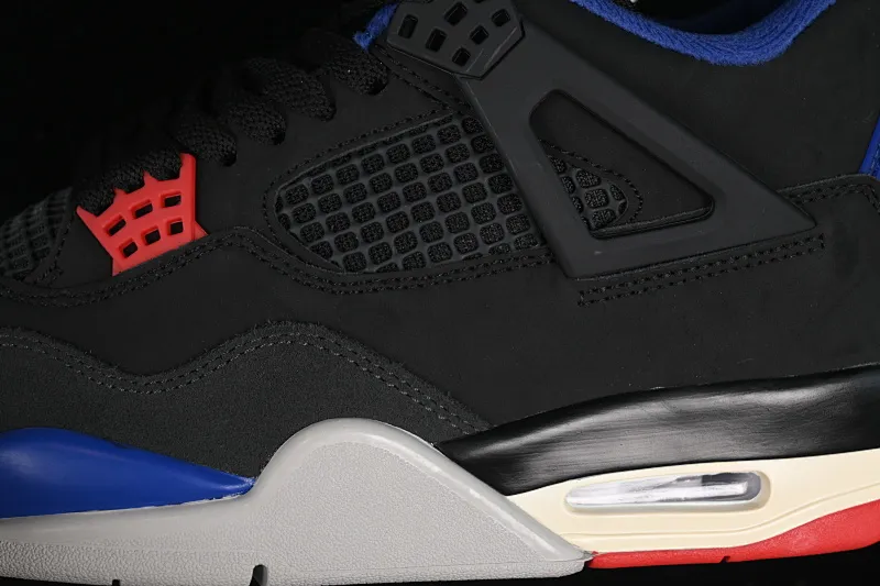 All categories Air Jordan Jordan series basketball shoes Air Jordan 4 Air Jordan 4 Retro "Lase" AJ4 Joe 4 black gray blue color FV5029-003